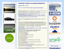 Tablet Screenshot of lehtimaellatapahtuu.net